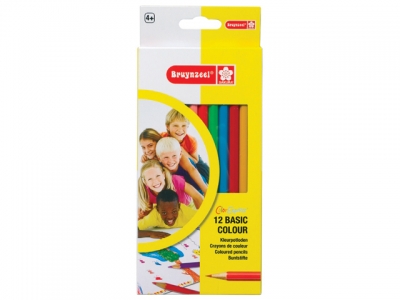Basic Colour Set 12 Coloured Pencils 7545K12C